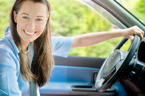 happy nurse in car happy nurse in car